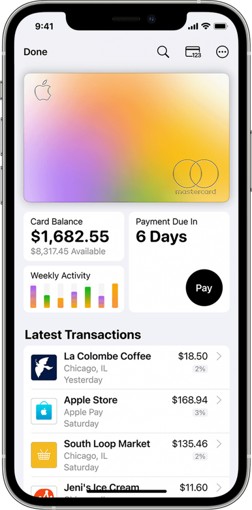 How to make Apple Card payments
